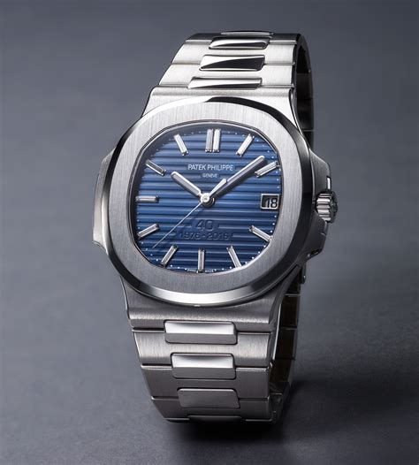 patek philippe anni 40|Patek Philippe Nautilus 40th Anniversary 5711/1P Watch In Platinum.